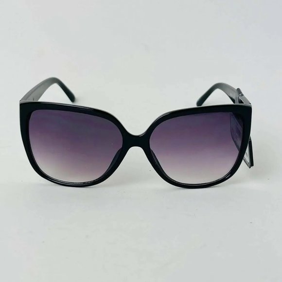SG00448 Belle Vida by Foster Grant 100% UVA-UVB protection Black sunglasses - Picture 1 of 6